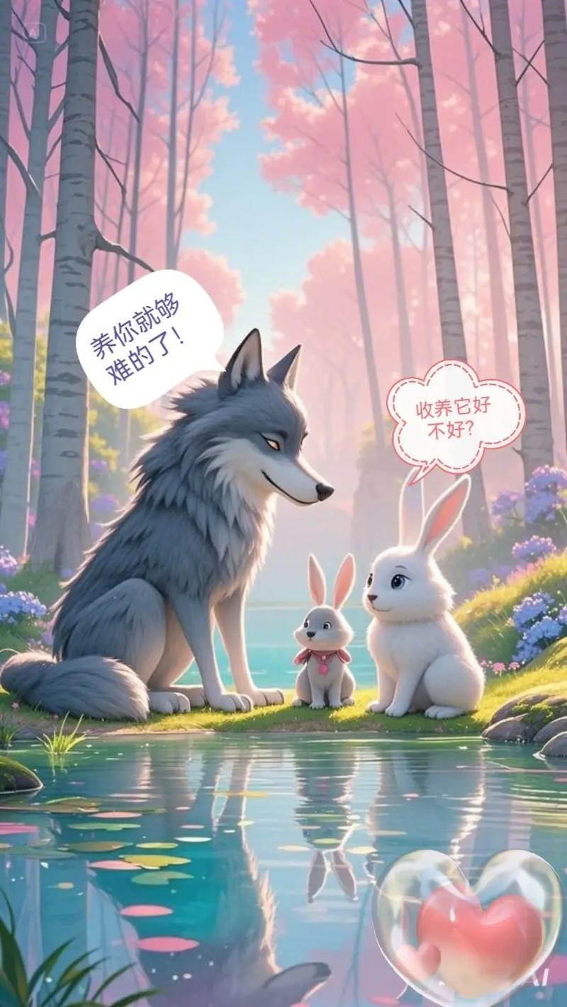 小白兔与大灰狼梵露在线阅读 - 温柔与野性的奇幻童话故事