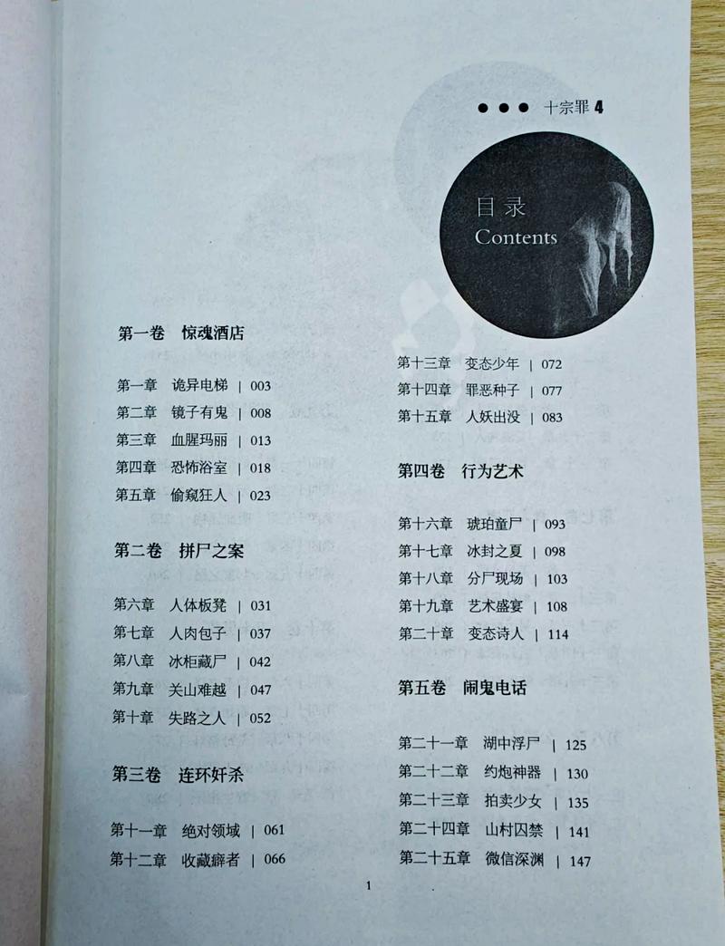 十宗罪4全文在线阅读 | 悬疑惊悚小说精选